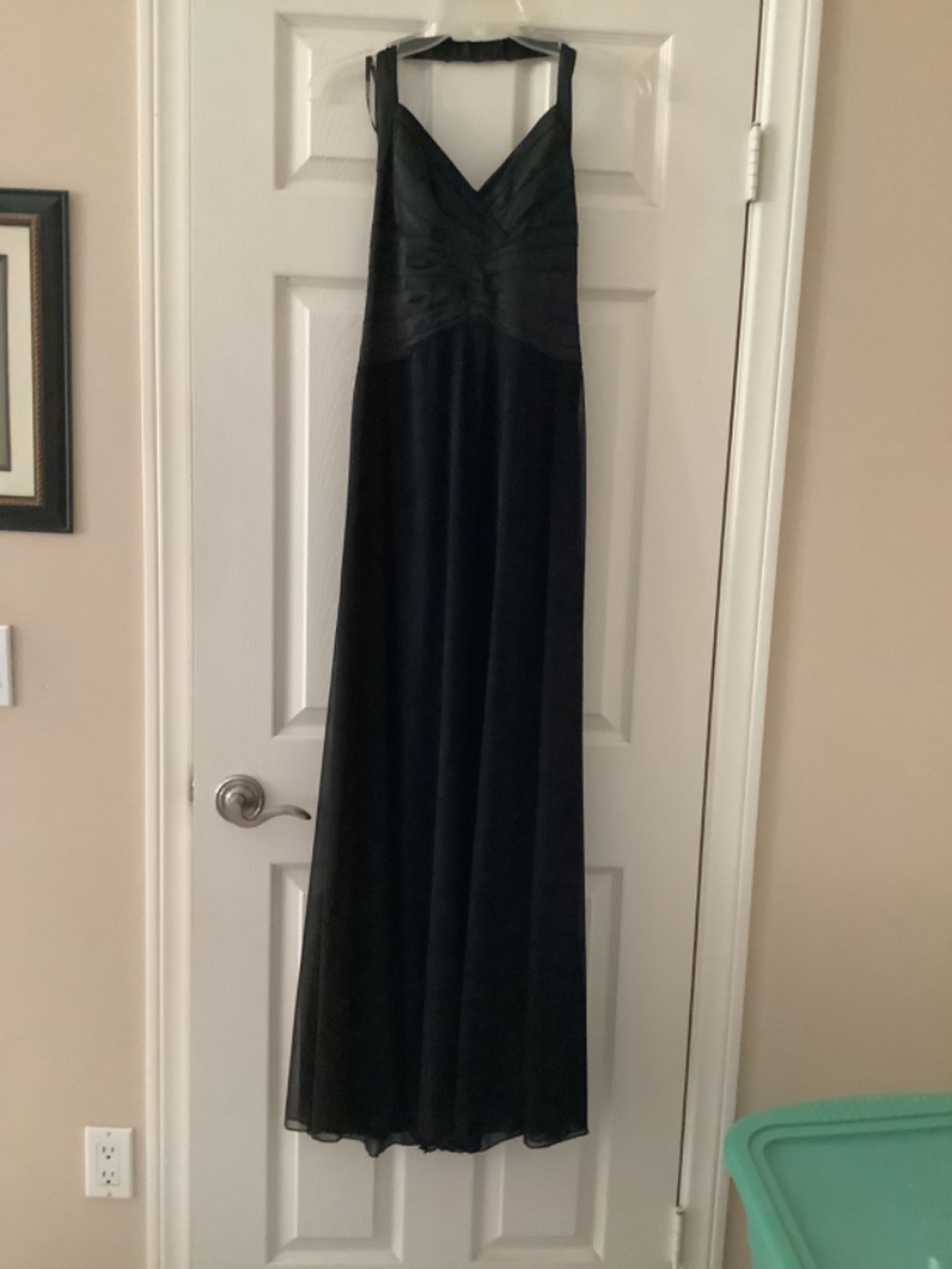 Formal maxi halter dress